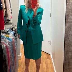 Teal Women's Suit Set